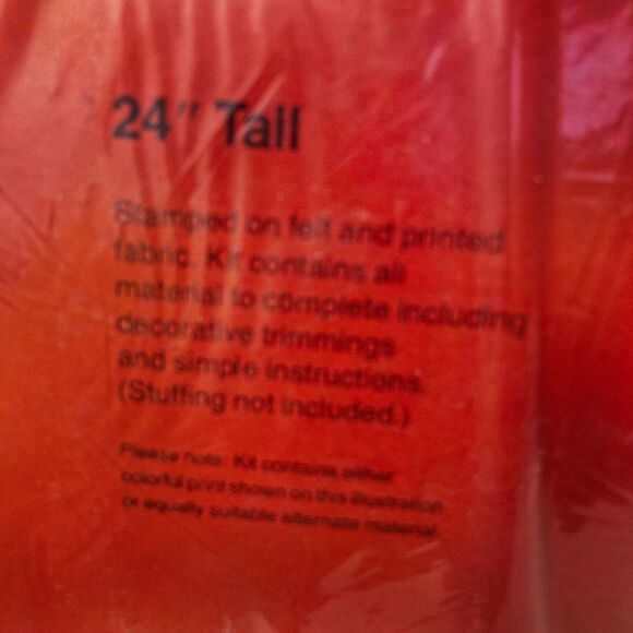 NOS Vintage Pinocchio Needlecraft Kit Bucilla Sewing Craft - Picture 2 of 7